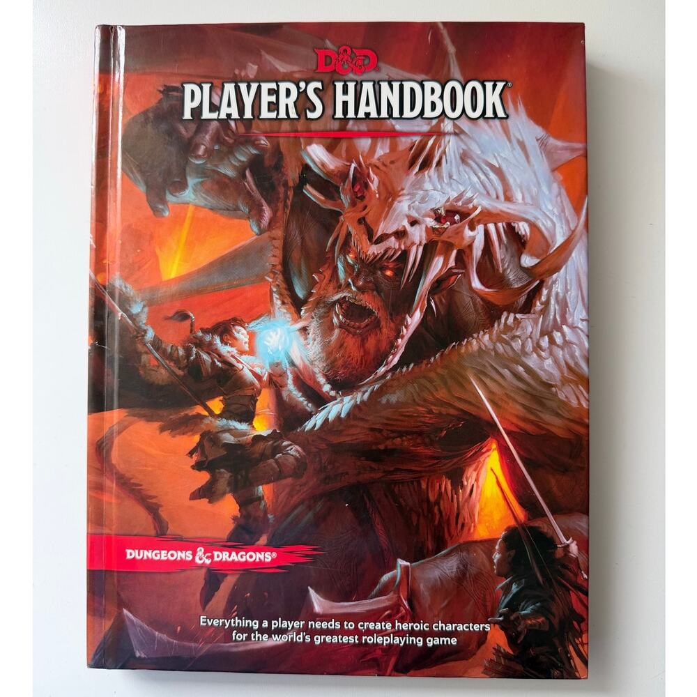 Dungeons and Dragons Player's Handbook Core Rulebook 2018 HC 10th Printing